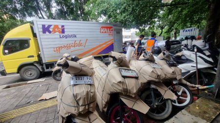 Mengangkut sepeda motor mudik, Kai Logistik memberikan diskon hingga 25