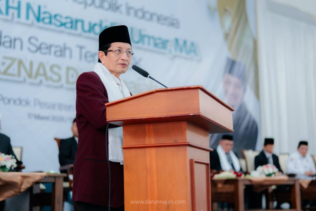 Menteri Agama Nasaruddin Umar menghargai sistem pendidikan di sekolah asrama Islam Darunnaji, yang diharapkan untuk mencetak intelektual Muslim baru