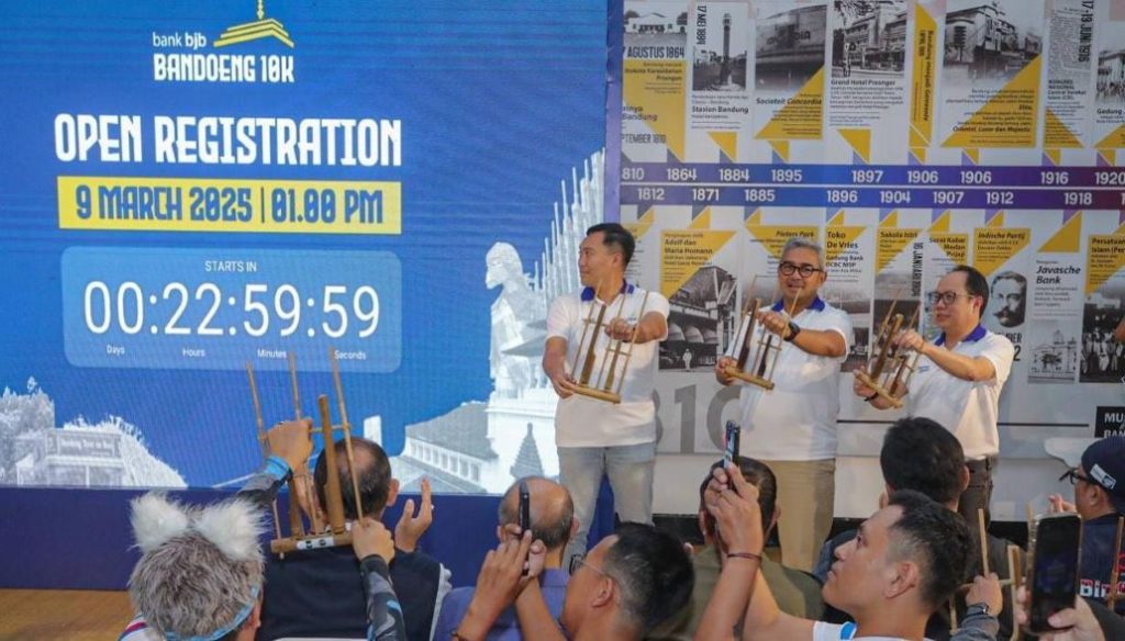 Nyalakan Pariwisata Olahraga, Pemerintah Kota Mendukung BJB Bandoeng 10k Bank