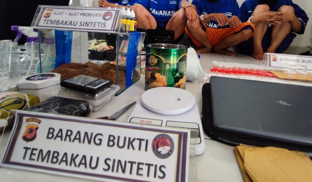 POLDA METRO BUPLOODS RUMAH INDUSTRI TOBACCO SINTETIK DI JAGARTA Utara