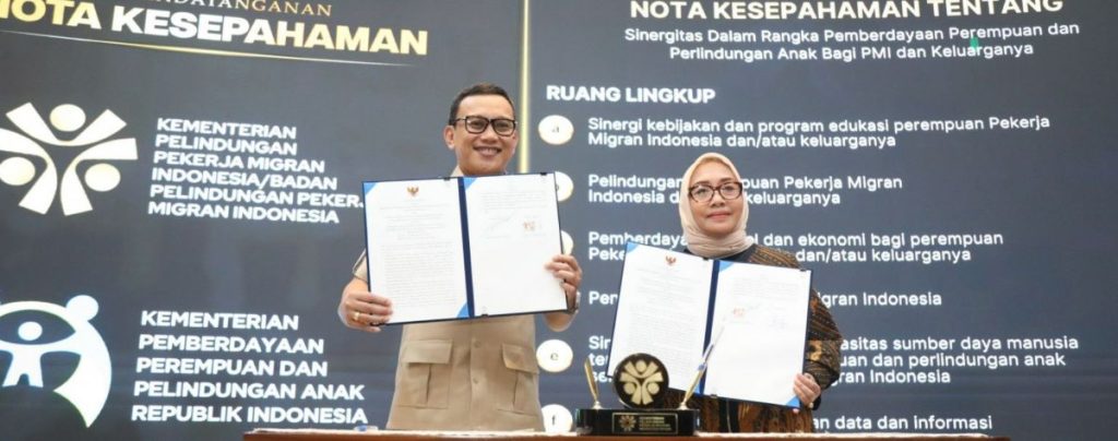 Pemerintah memperkuat pemberdayaan perempuan dan perlindungan pekerja migran Indonesia