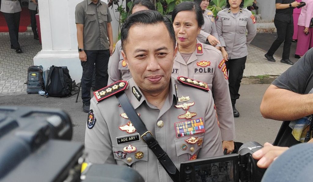 Polda Metro Jaya menerima laporan tentang pendudukan pertemuan revisi hukum TNI di Fairmont Hotel