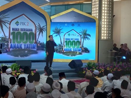 Rayakan Ramadhan dengan berbagi kompensasi untuk 1.000 yatim piatu