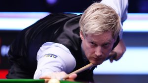 Robertson Whitewashes Fellow Follow Follow Champion Bingham 10-0