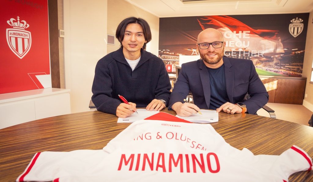 Sebagai Monaco memperpanjang kontrak Takumi Minamino