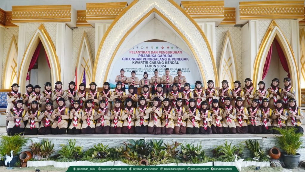 Selama Ramadhan, Santri Darul Amanah, mempersiapkan diri untuk mengambil bagian dalam Jambore Scout Muslim di Cibubur