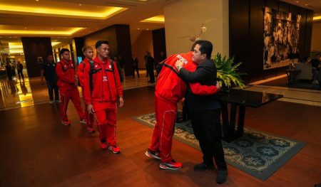 Setelah pemain tim nasional Indonesia ke Australia, Erick Thohir, semoga akan berjalan dengan lancar