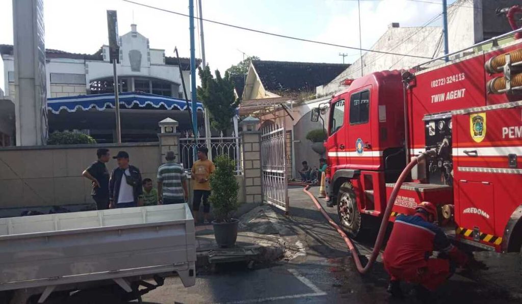 Sirkuit Pendek Listrik, Bank Jateng Cabang Klaten Kantor Cabang Api