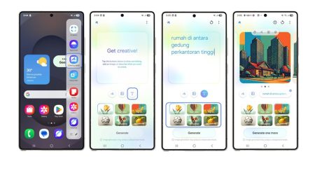 Sketsa ke Fitur Gambar Seri Samsung Galaxy S25 dapat mengubah tulisan menjadi gambar