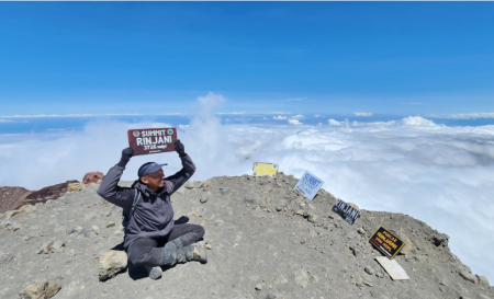 Status Gunung Geopark 2 di NTB Review UNESCO