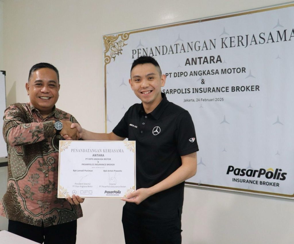 Tingkatkan penetrasi asuransi, broker asuransi Pasarpolis dengan Mercedes-Benz