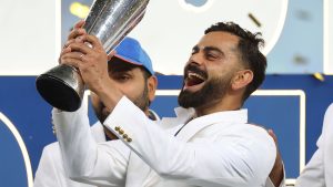 Virat Kohli mengatakan skuad India dapat ‘mengambil dunia’ selama delapan tahun ke depan setelah juara trofi menang | Berita kriket