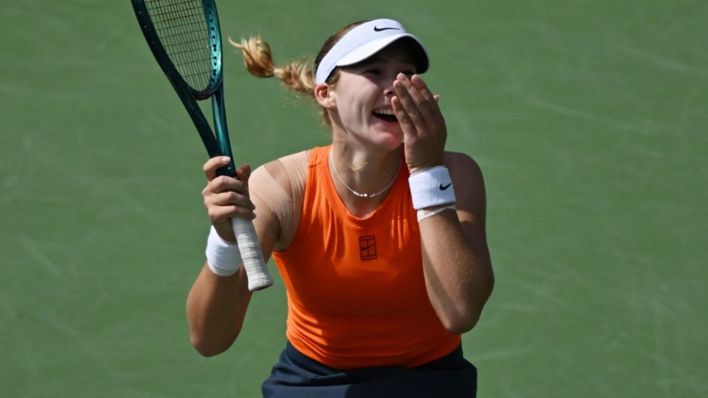 Wells India: Mirra Andreeva Stuns Aryna Sabalenka Saat 17 tahun memenangkan bnp paribas buka final tunggal wanita | Berita tenis